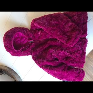 NorthFace MossbudSwirl Insulated Reversible Jacket